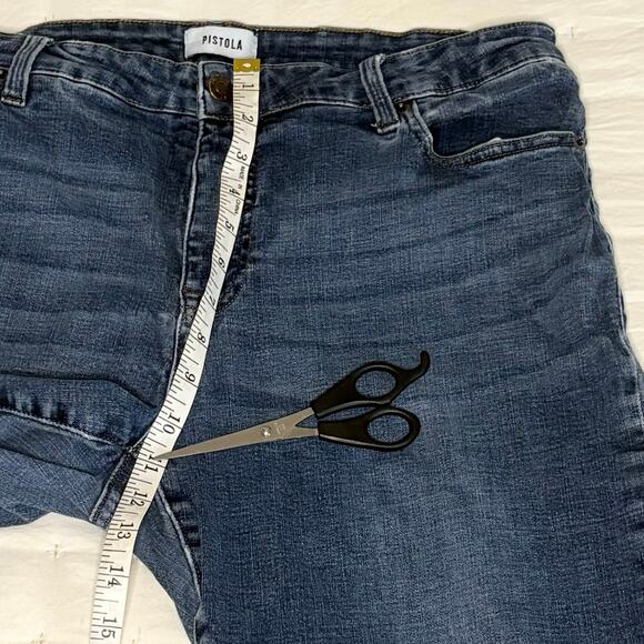 Pistola Skinny High Rise Stretch Jeans Women's 16W | Blue | 5-Pocket Denim | EUC - Picture 9 of 11